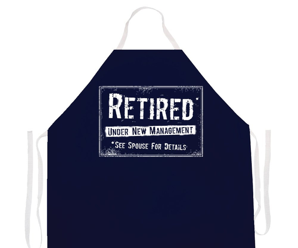 Retired: Under New Management Apron