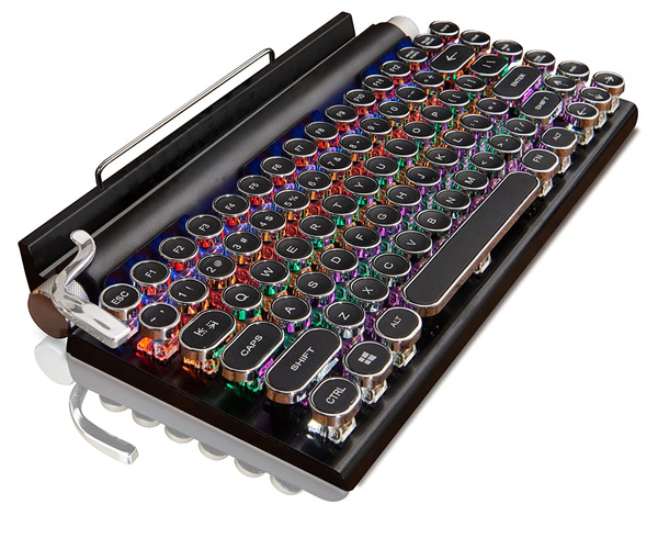 Retro Bluetooth Mechanical Keyboard