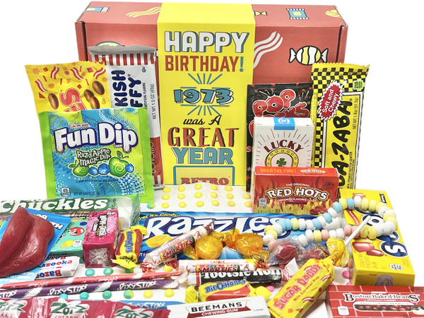 Retro Candy Birthday Box