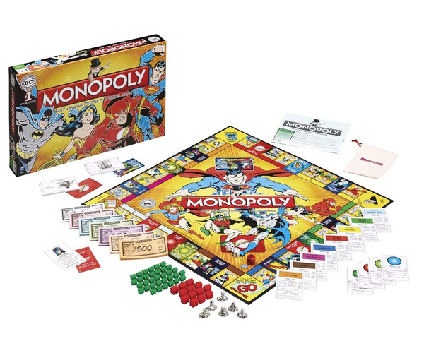 Retro DC Monopoly Game