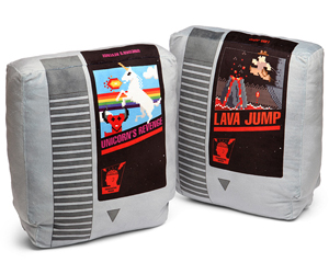 Retro Video Game Cartridge Pillow Set