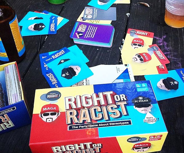 Right or Racist Funny Political Game