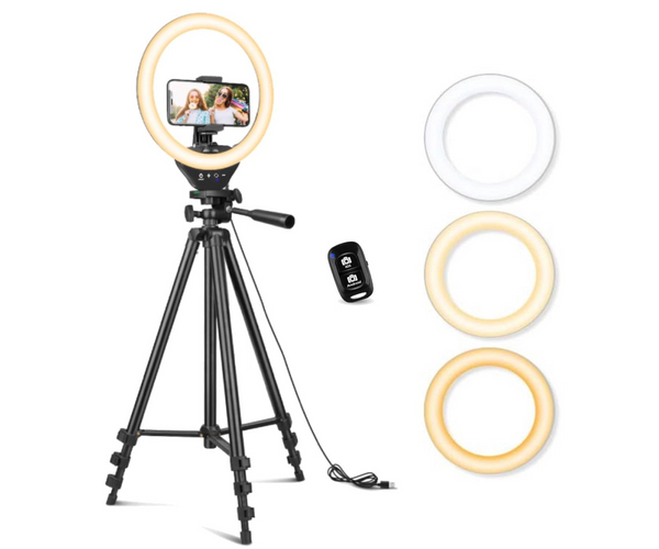Ring Light and Tripod Set
