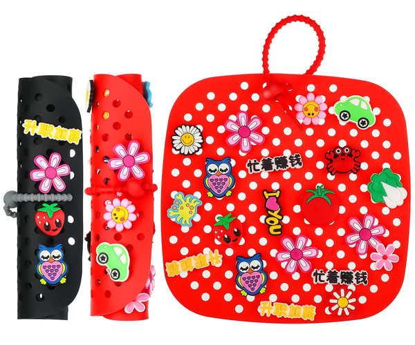 Rolling Croc Charm Holder