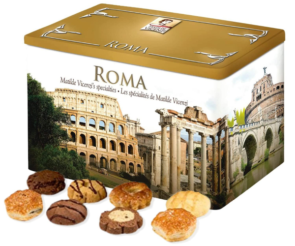 Roma Italian Cookie Gift Tin
