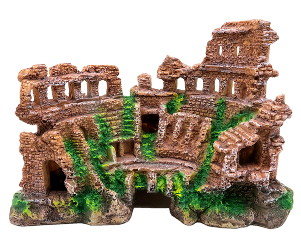 Roman Gladiator Stadium Fish Tank Decor