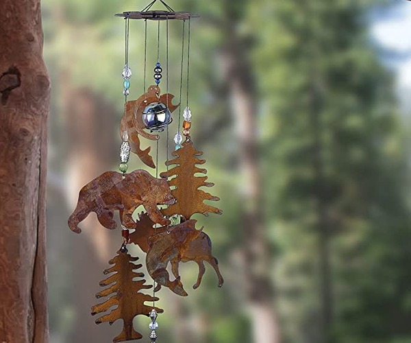 Rustic Animal Wind Chime