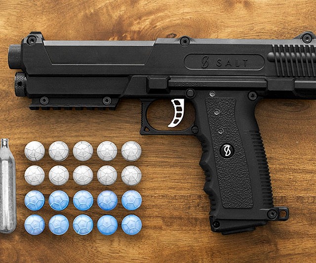 Non-Lethal Salt Self Defense Gun