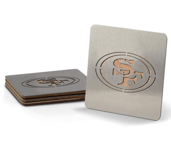 San Francisco 49ers Steel Coasters