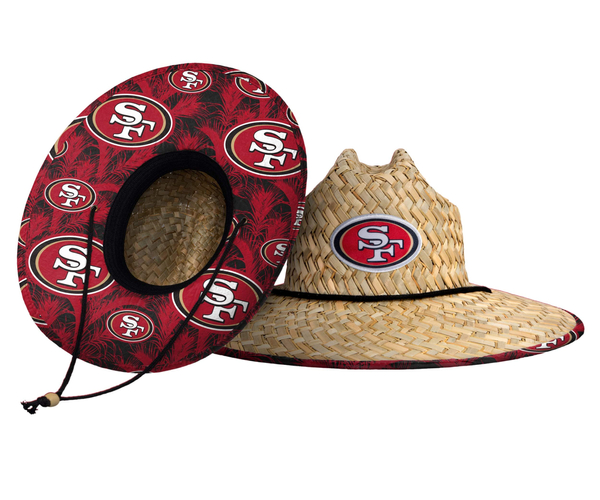 San Francisco 49ers Straw Hat