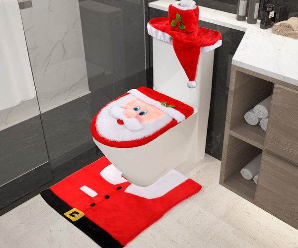 Santa Claus Toilet Costume