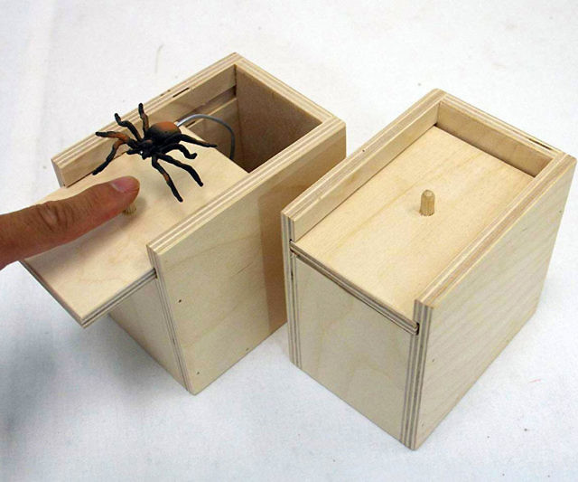 Scare Box Spider Prank