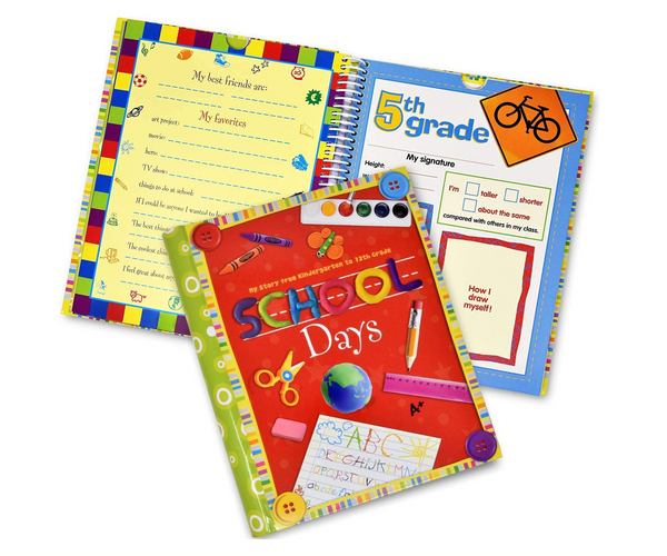 School Memories Keepsake Book