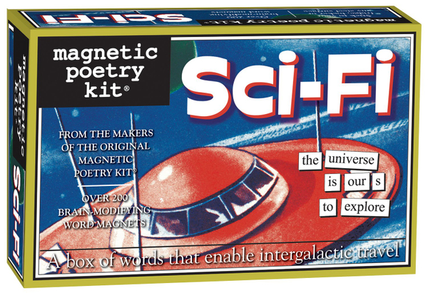 Sci-Fi Magnetic Poetry