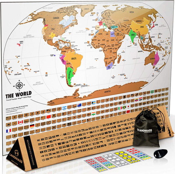 Scratch Off Map Of The World