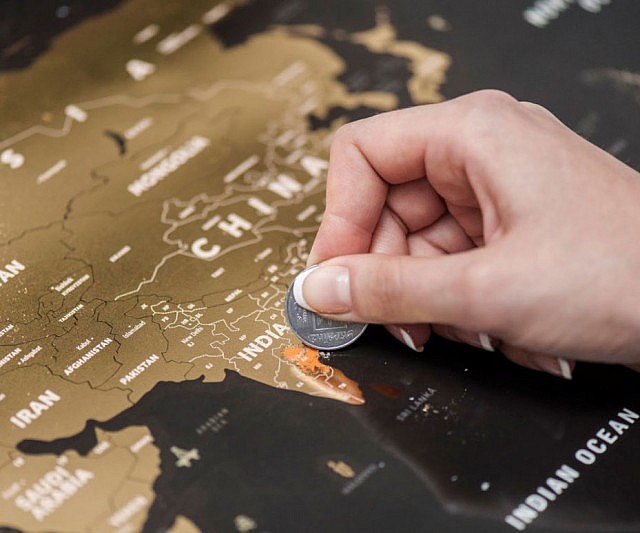 Scratch Off World Map