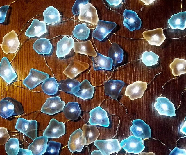 Sea Glass String Light Set