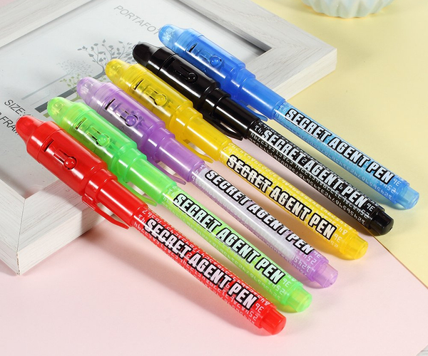 Secret Agent Invisible Ink Pens
