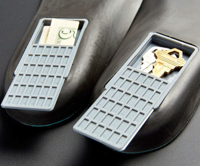 Secret Storage Compartment Insoles