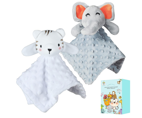 Security Blanket Set for Twins