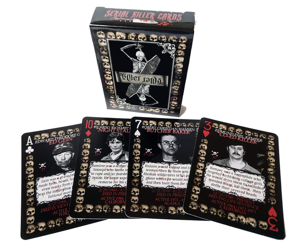 Serial Killer Playing Card Deck