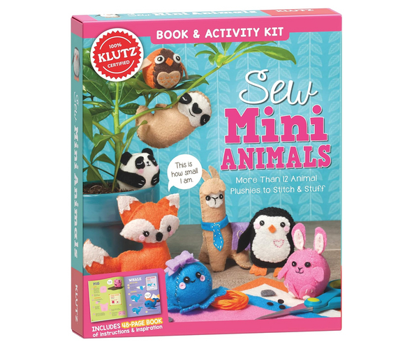 Sew Mini Animals Craft Kit