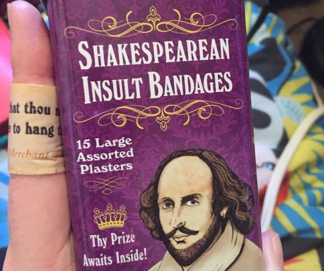 Shakespearean Insult Bandages