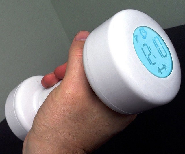 Dumbbell Alarm Clock