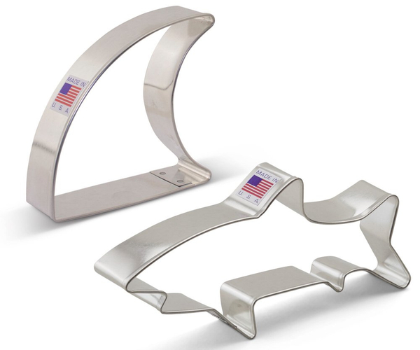 Shark and Fin Cookie Cutters