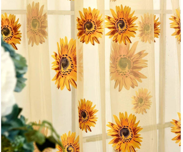 Sheer Window Curtain