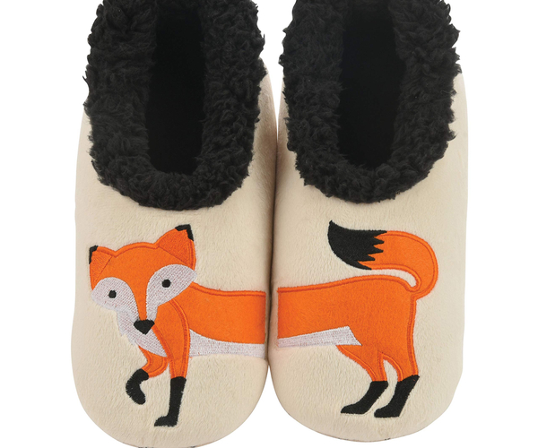 Sherpa Line Fox Slipper Socks