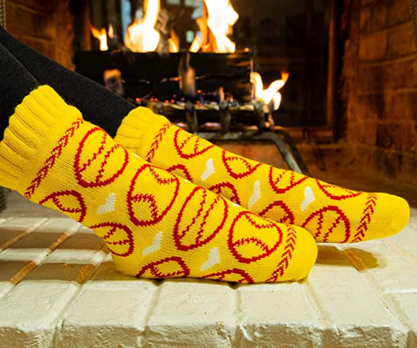 Sherpa-Lined Softball Socks