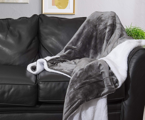 Sherpa Throw Blanket