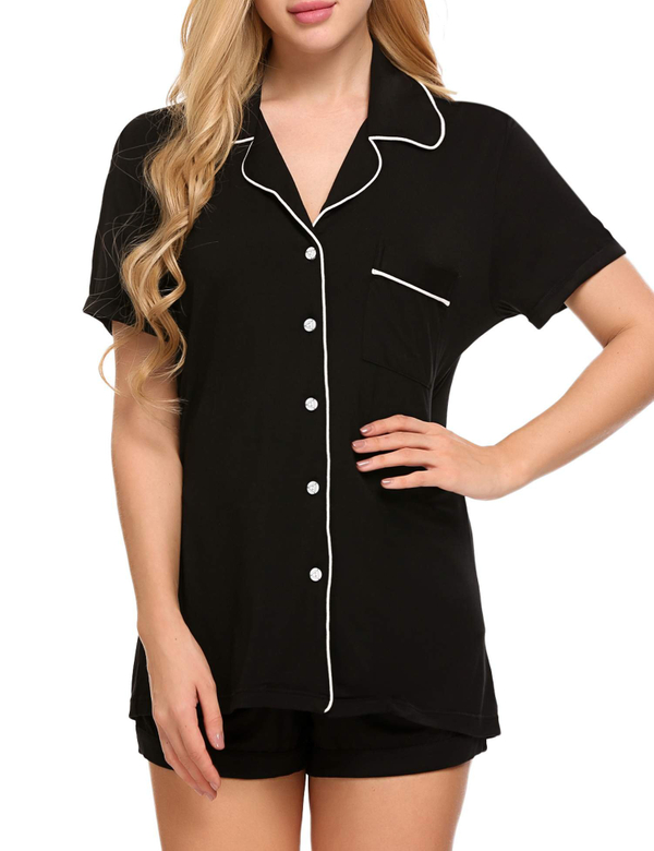 Short Sleeve Pajamas Set