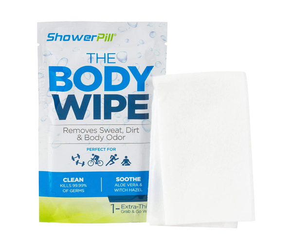 ShowerPill Body Wipes