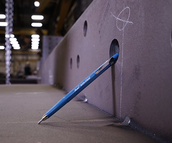 Silver Streak Metal Marker