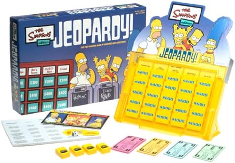 Simpson's Jeopardy Game