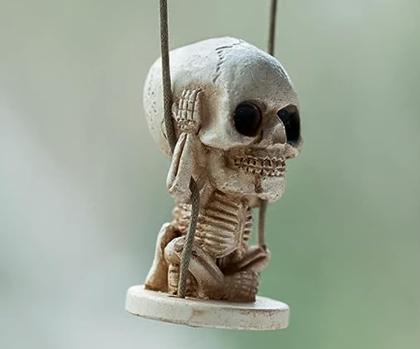 Skeleton Rear View Mirror Hanger