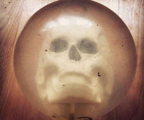 Skull Bowling Ball