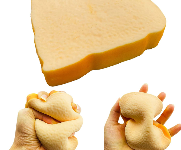 Sliced Toast Stress Toy