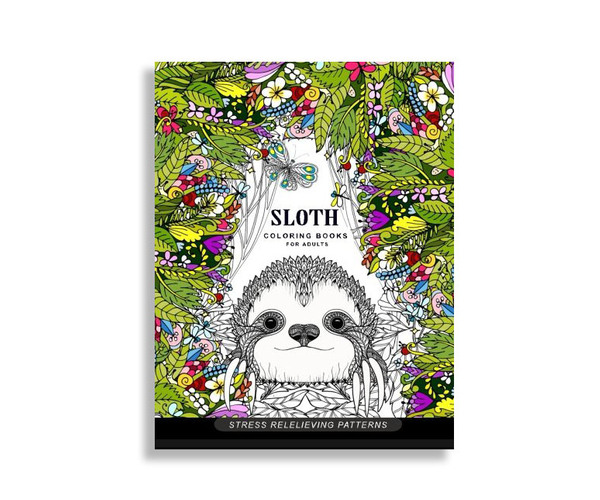 Sloth Coloring Book for Adults