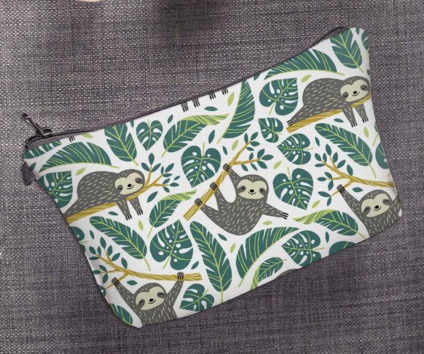 Sloth Cosmetic Bag