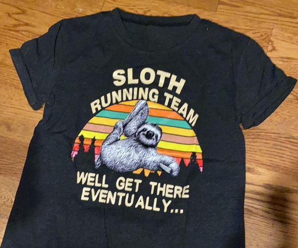 Sloth Running Team Shirt