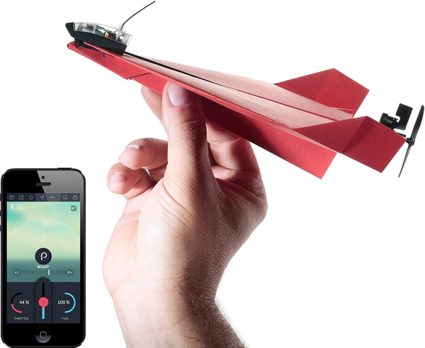 Smartphone Controlled Paper Airplane Conversion Kit