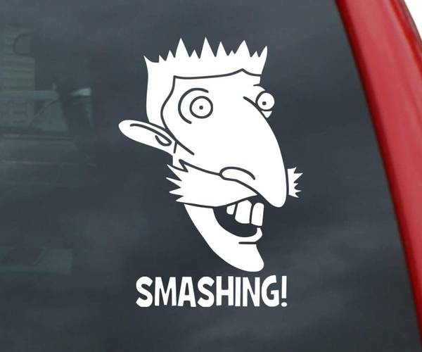 Smashing! Nigel Thornberry Decal