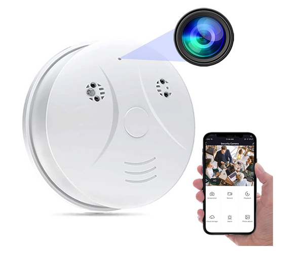 Hidden Camera Smoke Detector