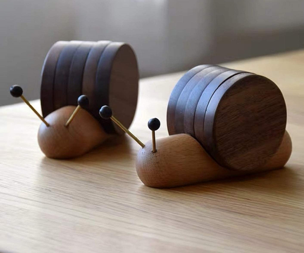 Snail Coaster Set