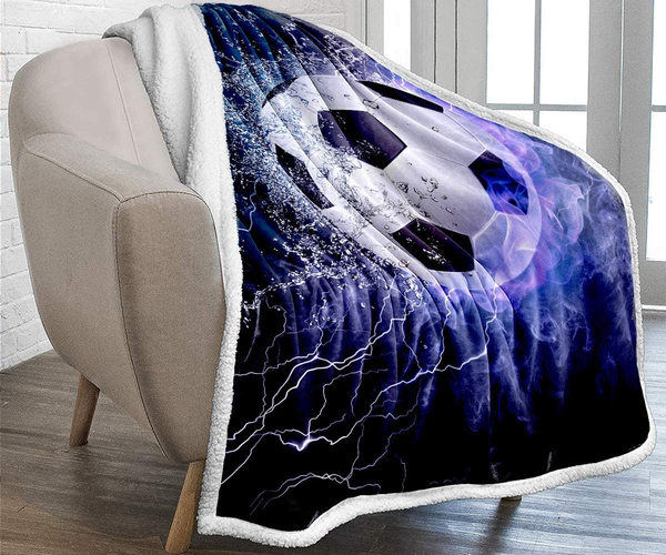 Soccer Throw Blanket