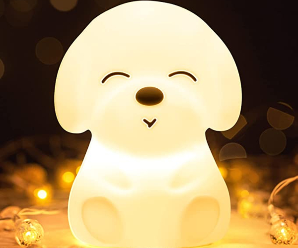 Soft Puppy Night Light