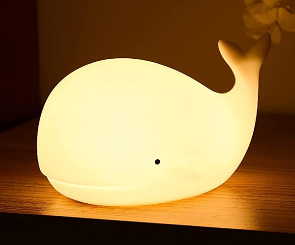 Soft Whale Night Light